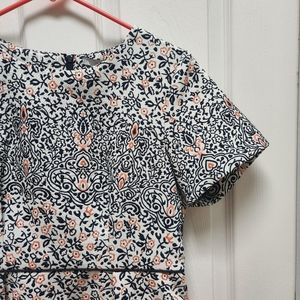 H&M Ornate Jacquard Mini Dress